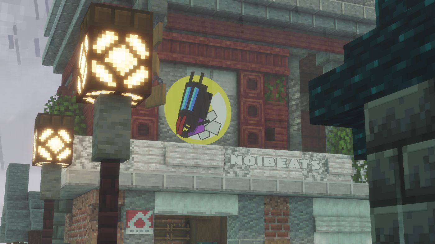 Noibeats, a record shop build